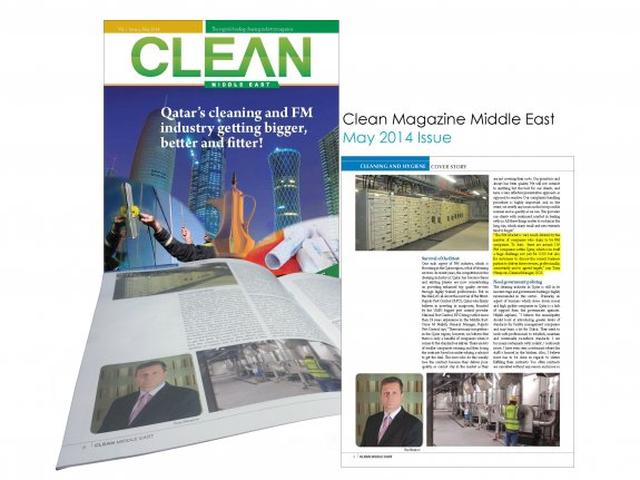 OCS General Manager quoted in CLEAN Middle East Magazine